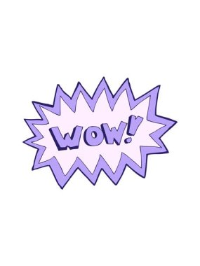 karikatür hareketli animasyon wow patlama