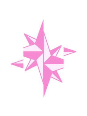 Dövmenin hareketli animasyonu geleneksel bir yıldız karikatürü tarzında.