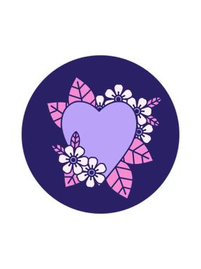 Botanik bir kalbin ikonik dövme görüntüsünün dikkat çekici animasyonu