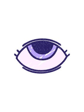 Okült Göz Tebeşiri çiziminin dikkat çekici animasyonu