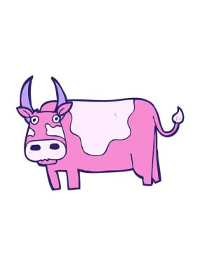 karalama boğa animasyonunun efektini pikselleştir