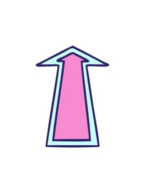 Bir okun el çiziminin hareketli animasyonunu patlatmak