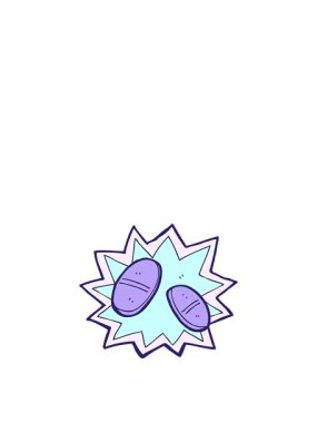 Ağrı kesici karikatür elementinin animasyonunu genişletiyorum.