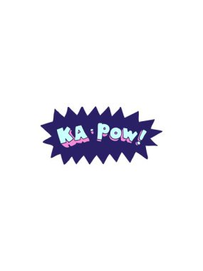 Ka Pow çizgi filminin satış animasyonu