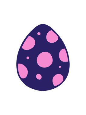 pressure popping animation of quirky cartoon easter egg