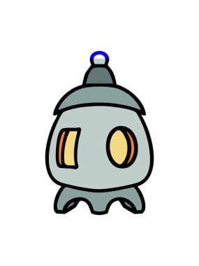 Japon geleneksel tapınağının animasyonunu canlandırın. İçeriden aydınlatılıyor.