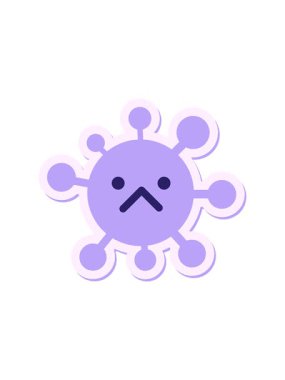 Basit bir virüs çıkartmasının dikkat çekici animasyonu