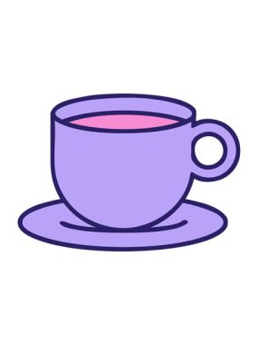 Bir fincan kahvenin hareketli görüntüsü.