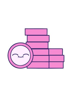 Bozuk para çizgi filminin animasyonunu bob ve duraklat