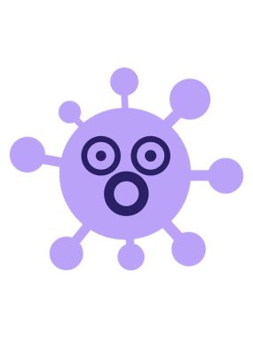 Şok olmuş virüs görüntüsünü salla ve duraklat