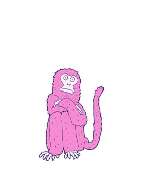 Çizgi film maymun çizgi filminin animasyonunu genişletiyor