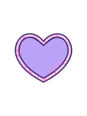 Dövmenin hareketli animasyonunu geleneksel kalp stilinde patlatmak