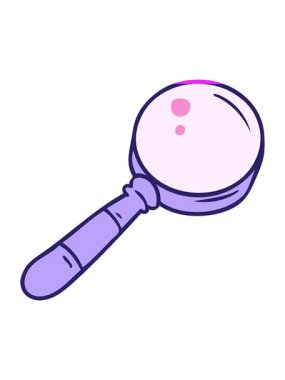 bir büyüteç karikatürü çizilmiş el animasyonunu güçlendir