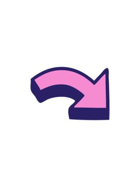 Okun sevimli karikatürünün satış animasyonu