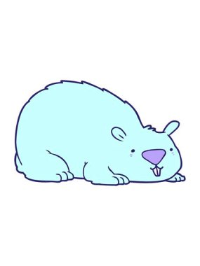 Wombat çizgi filminin animasyonunu güçlendir