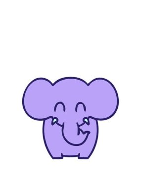 Çizgi roman tarzı çizgi film filinin animasyonunu genişletiyorum.