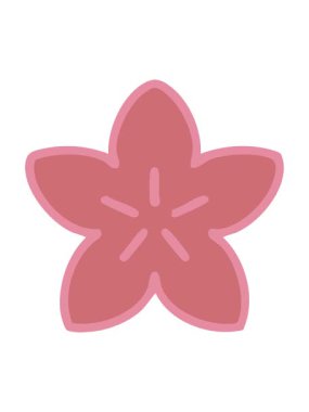 pressure popping animation of culturally traditional japanese single flower