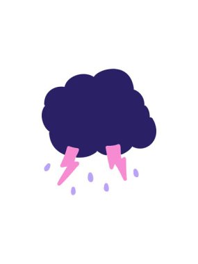 Yıldırım Bulutu 'nun yıldız patlaması etkisi animasyonu