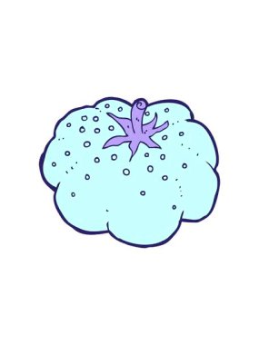 spinning motion animation of cartoon tomato illustration