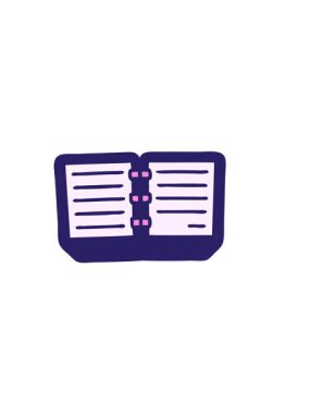 Bir yığın günlüğün sevimli karikatürünün yatay titreşimli animasyonu