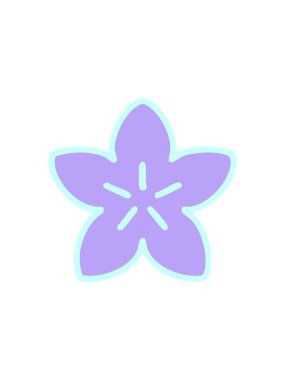 starburst effect animation of a culturally traditional japanese single flower