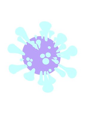 Virüs tasarımının animasyonunu salla ve durdur