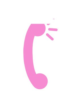 bir telefon alıcısının animasyonunu çalıştır