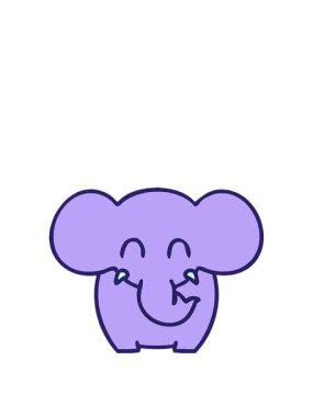 Çizgi roman tarzı çizgi film filinin animasyonunu genişletiyorum.