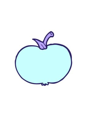 karikatür elmasının animasyonunu bob ve duraklat