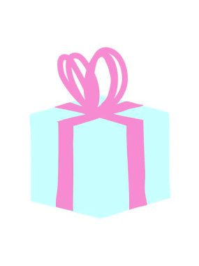 jiggle motion animation of gift wrapped present