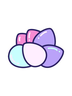 eğlenceli paskalya yumurtalarının hareketli animasyonu