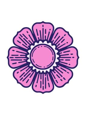 bir çiçeğin tasarım ögesinin canlandırmasını bob ve duraklat