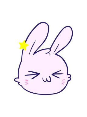 Parlayan yıldızlar tavşan suratlı çizgi filmin animasyonunu etkiler.