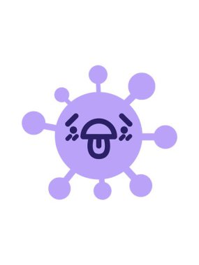 Bitkin virüsün dönen hareketli animasyonu