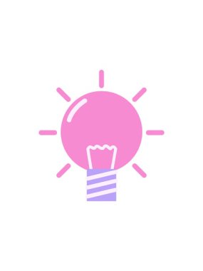 Parlak ampulün yıldız patlaması etkisi animasyonu