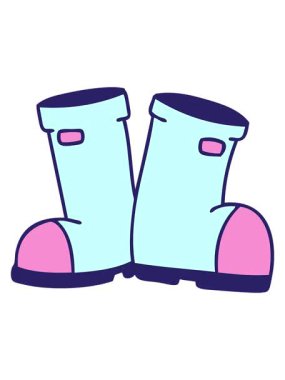 Çizmeli Wellington çizmelerinin animasyonunu çalıştır.