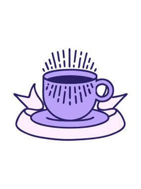 Dövmenin hareketli animasyonunu bir fincan kahveyle titretiyorum.