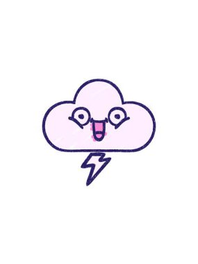 Bulut Tebeşiri Çiziminin yıldız patlaması etkisi canlandırması