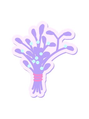 vibrating motion animation of mistletoe for spells sticker