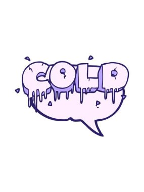 freehand çizilmiş konuşma baloncuğu soğuk metin sembolünün basınçlı canlandırması