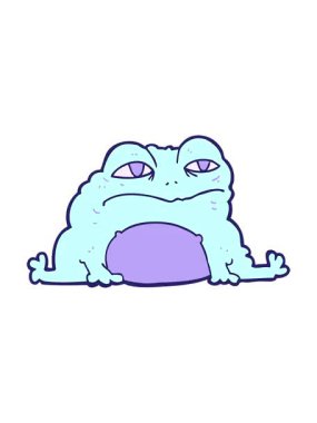 kurbağa çiziminin efekt canlandırmasını renklendir