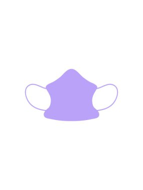 Maske çizgi film ögesinin bölünme efekti canlandırması