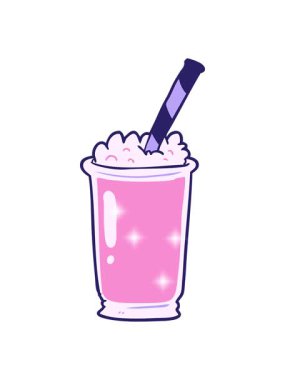 Çizgi film milkshake 'inin simli etkisi