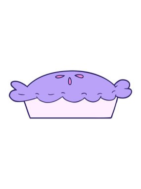 Turta çiziminin ışık efekti canlandırması