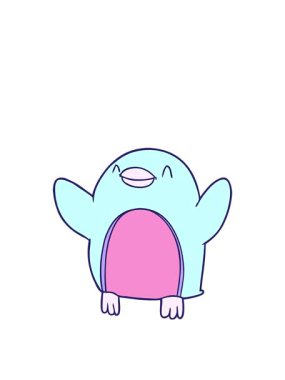 Robin 'in zıplama hareketi animasyonu