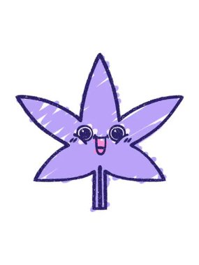 Yaprak karalamanın pixelize efekti