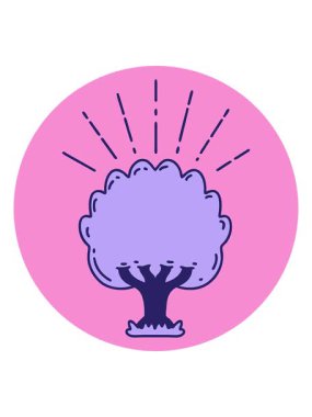 El yazması dövme ağacının canlandırmasını salla ve duraklat