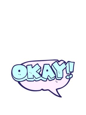 Serbest konuşma baloncuğu çizgi filminin animasyonunu genişletiyorum.