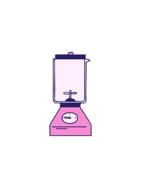 karikatür karikatür yiyecek karıştırıcısının radyoaktif parlayan animasyonu