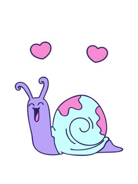 dönen kalpler el animasyonu çizilmiş tuhaf çizgi film kelebeği